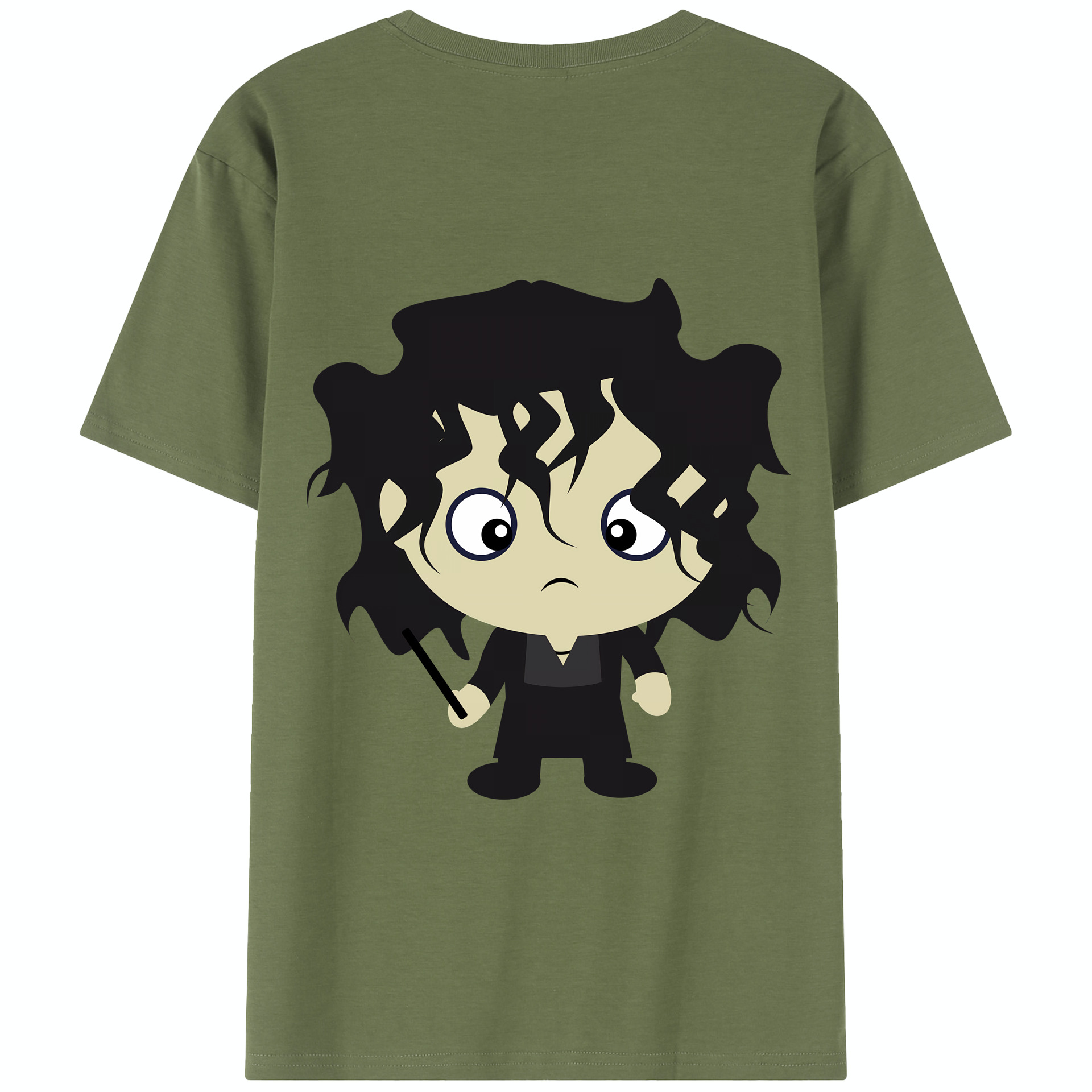 （画像用） Harry Potter ハリー・ポッターシリーズ 綿100％半袖Tシャツ（背面プリント）